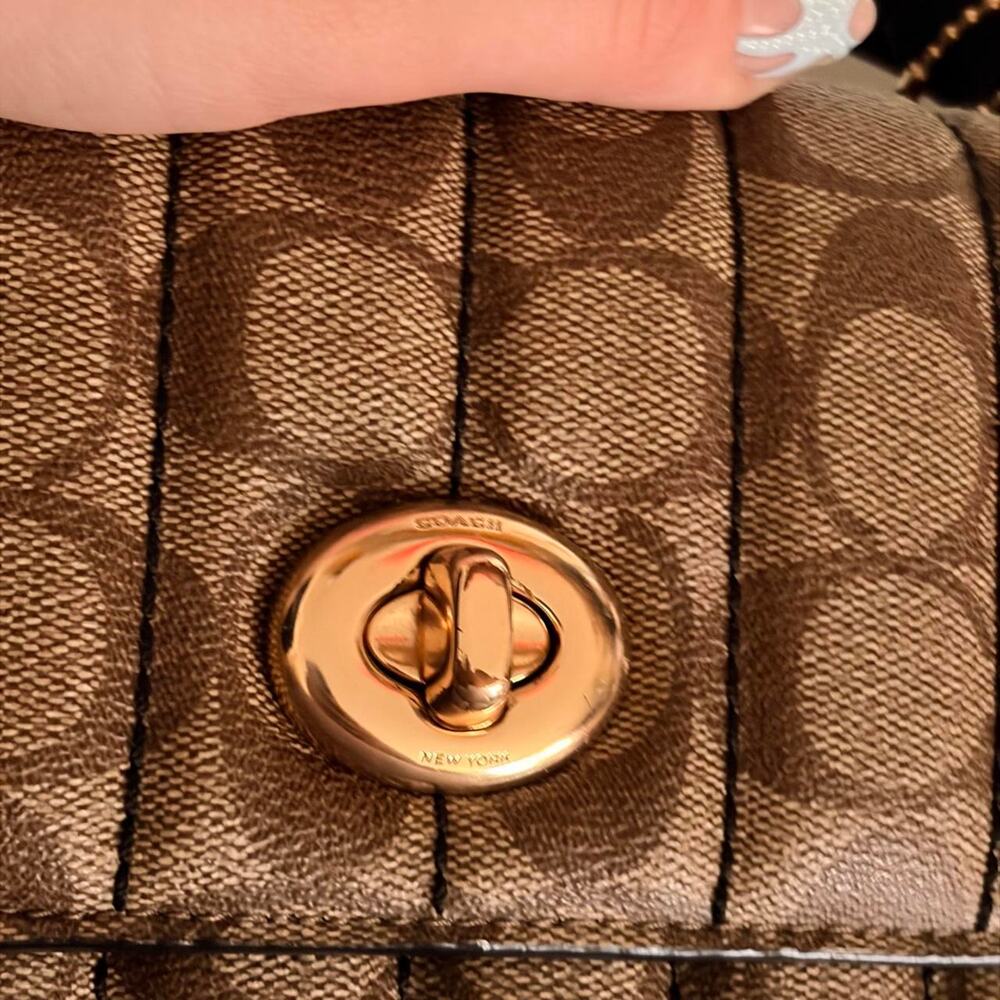 Coach marlie top handle brown - Picture 6 of 8